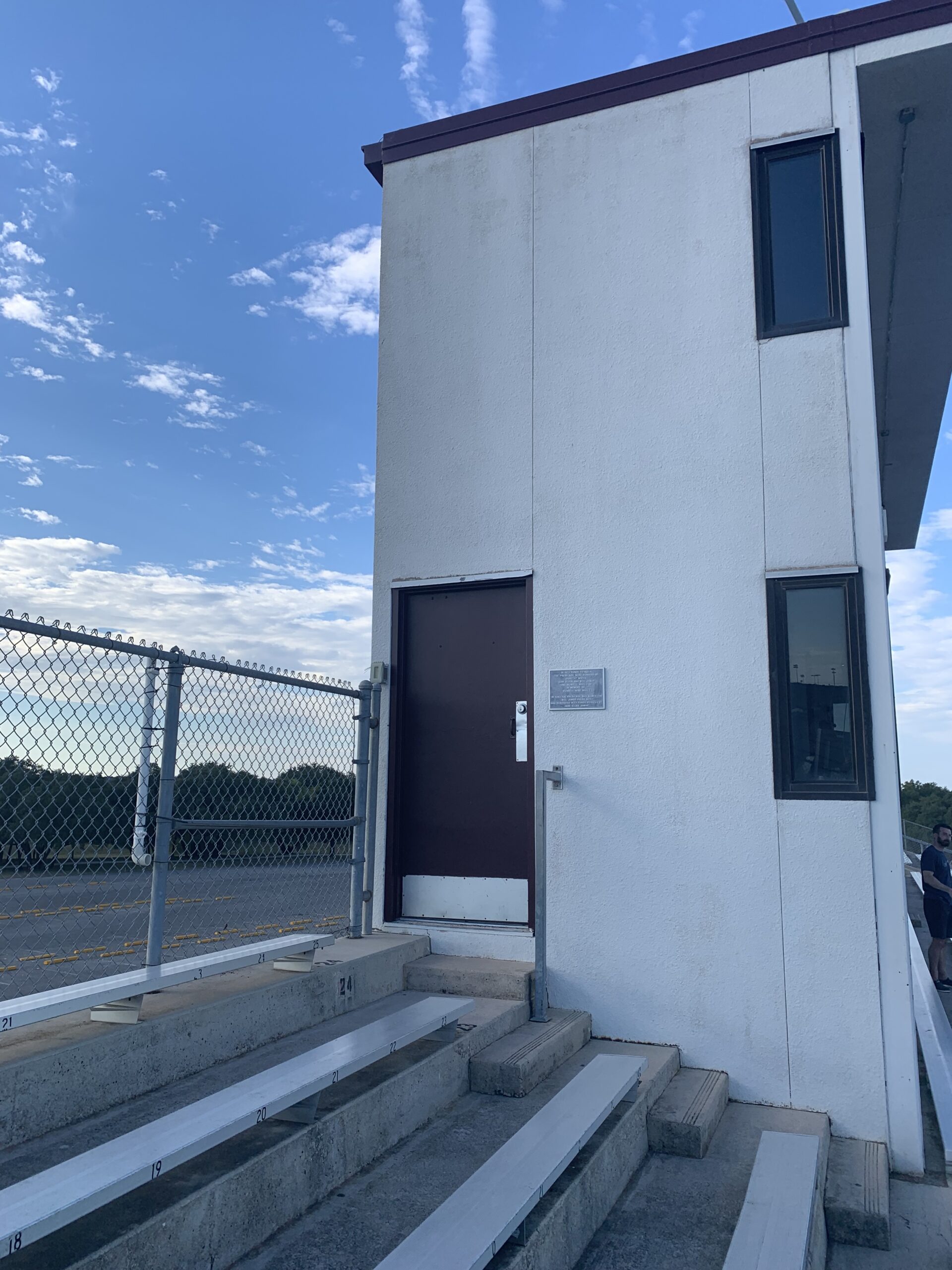 Gordon Wood Stadium Press Box 1