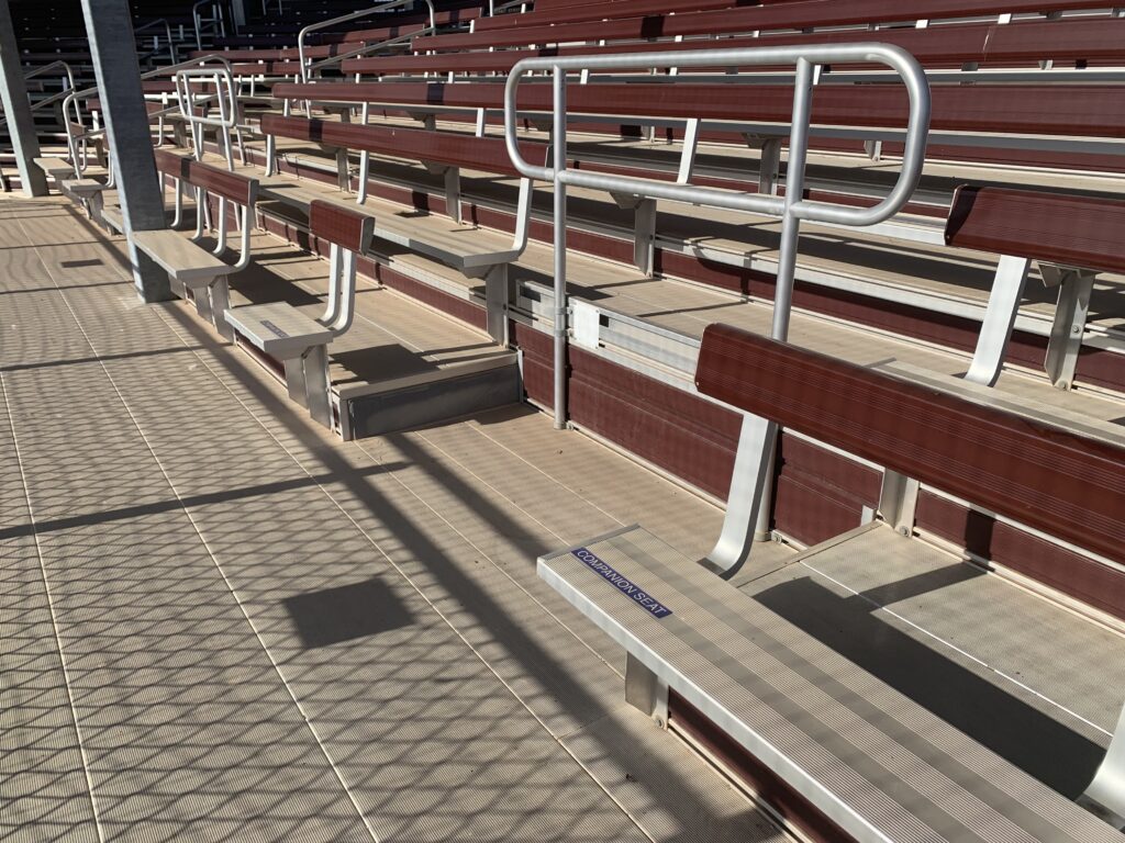 Softball Stadium 3 (example of ADA compliant seating)